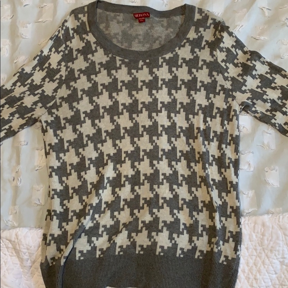 Brand new houndstooth sweater from Target
